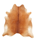 Solid Brown Cowhide Rug #B1511HUDSN