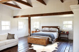 Ivory with Beige Cowhide Rug #B15185
