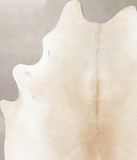Ivory with Beige Cowhide Rug #B15196