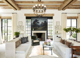 Ivory with Beige Cowhide Rug #B15196