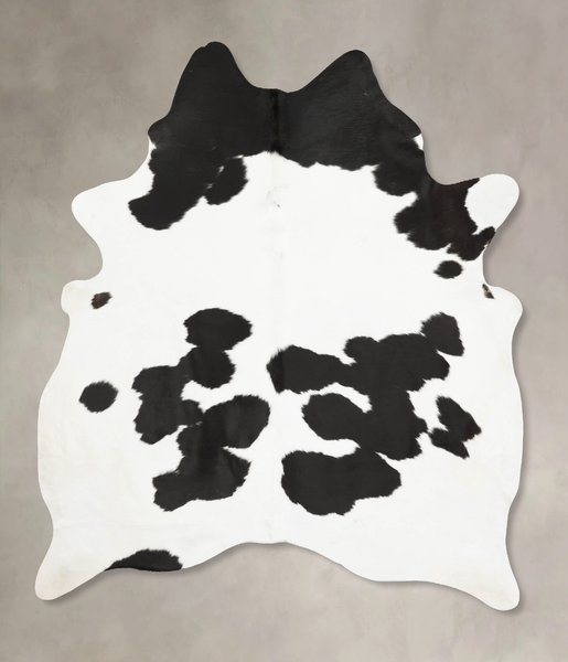 Black and White Cowhide Rug #B15234