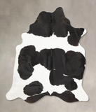 Black and White Cowhide Rug #B15306