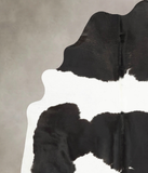 Black and White Cowhide Rug #B15306