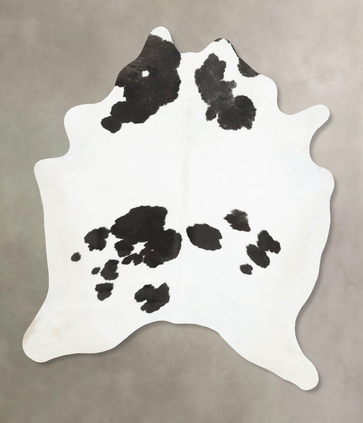 Black and White Cowhide Rug #B15332
