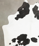 Black and White Cowhide Rug #B15332
