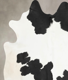 Black and White Cowhide Rug #B15351