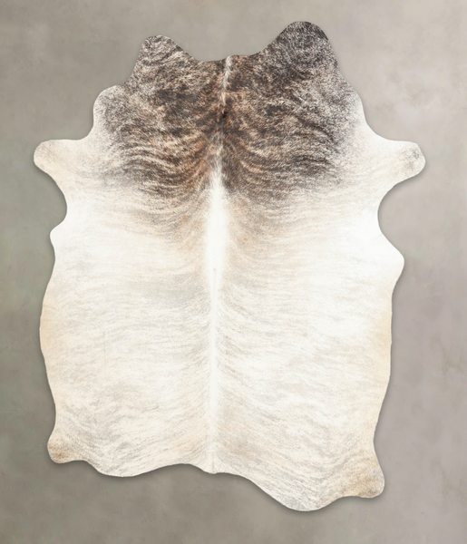 Grey Brindle Cowhide Rug #B1564
