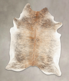 Light Brindle Cowhide Rug #B1578