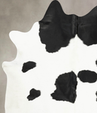 Black and White Cowhide Rug #B16000