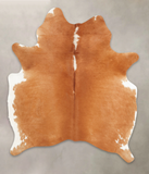 Brown and White Regular Cowhide Rug #B1630