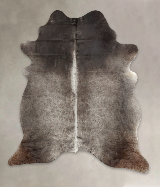 Dark Grey Cowhide Rug #B1640