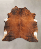 Medium Brindle Cowhide Rug #B1646
