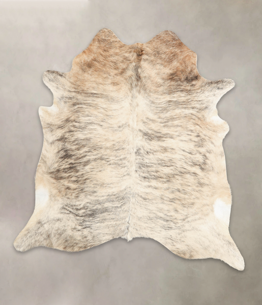 Light Brindle Cowhide Rug #B1650