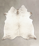 Grey Brindle Cowhide Rug #B1654