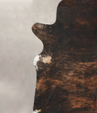 Dark Brindle Cowhide Rug #B1694