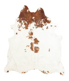 Brown and White Cowhide Rug #B1695HUDSN