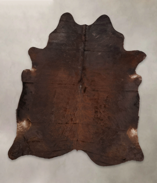Chocolate Cowhide Rug #B1709
