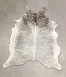 Grey Brindle Cowhide Rug #B1717