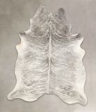 Grey Brindle Cowhide Rug #B1721
