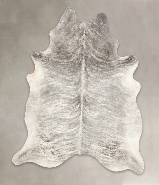 Grey Brindle Cowhide Rug #B1721