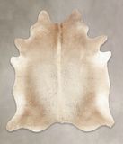 Champagne Cowhide Rug #B1731
