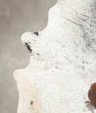 Salt and Pepper Brown Cowhide Rug #B1742
