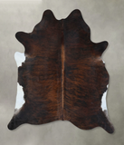 Dark Brindle Cowhide Rug #B17766