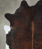 Dark Brindle Cowhide Rug #B17766