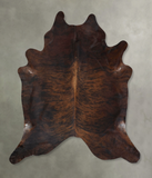 Dark Brindle Cowhide Rug #B17770