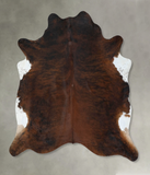 Dark Brindle Cowhide Rug #B17779