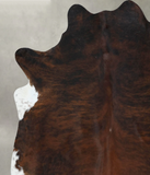 Dark Brindle Cowhide Rug #B17779