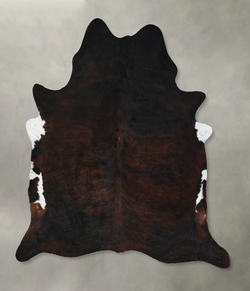 Dark Brindle Cowhide Rug #B17782