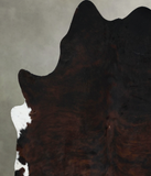 Dark Brindle Cowhide Rug #B17782