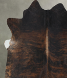 Dark Brindle Cowhide Rug #B17784