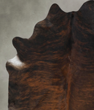 Dark Brindle Cowhide Rug #B17789
