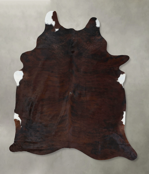 Dark Brindle Cowhide Rug #B17812