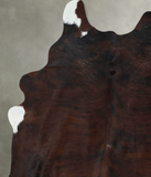 Dark Brindle Cowhide Rug #B17812