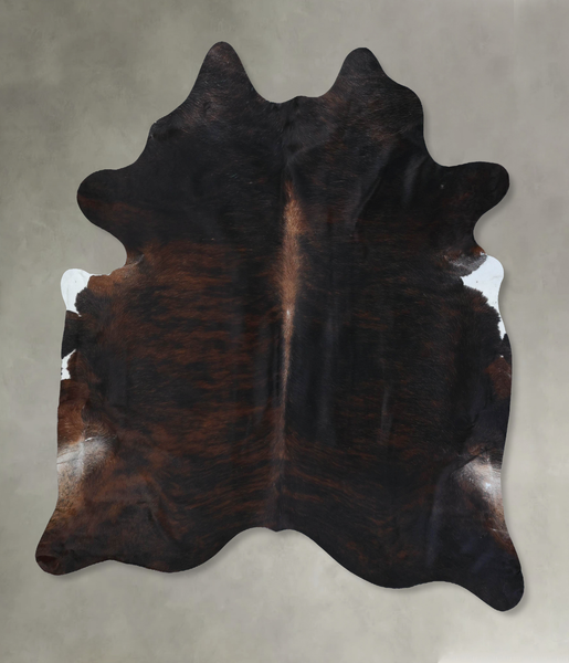 Dark Brindle Cowhide Rug #B17813
