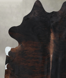 Dark Brindle Cowhide Rug #B17813
