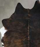 Dark Brindle Cowhide Rug #B17814