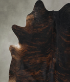Dark Brindle Cowhide Rug #B17819