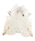Salt and Pepper Brown Cowhide Rug #B1782HUDSN