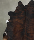 Dark Brindle Cowhide Rug #B17831