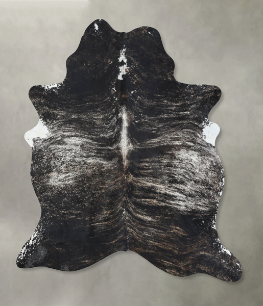 Grey Brindle Cowhide Rug #B17834