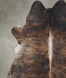 Dark Brindle Cowhide Rug #B17842