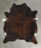 Dark Brindle Cowhide Rug #B17860