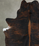 Dark Brindle Cowhide Rug #B17862