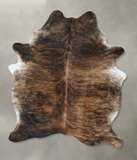 Dark Brindle Cowhide Rug #B17871