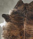 Dark Brindle Cowhide Rug #B17871
