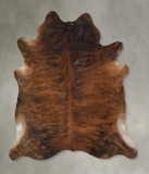 Dark Brindle Cowhide Rug #B17874